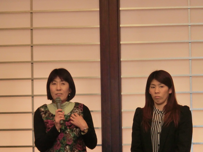 2014年1月に開催された吉田沙保里選手による講演会
